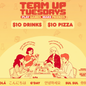 Team up Tuesdays at Fortress Sydney